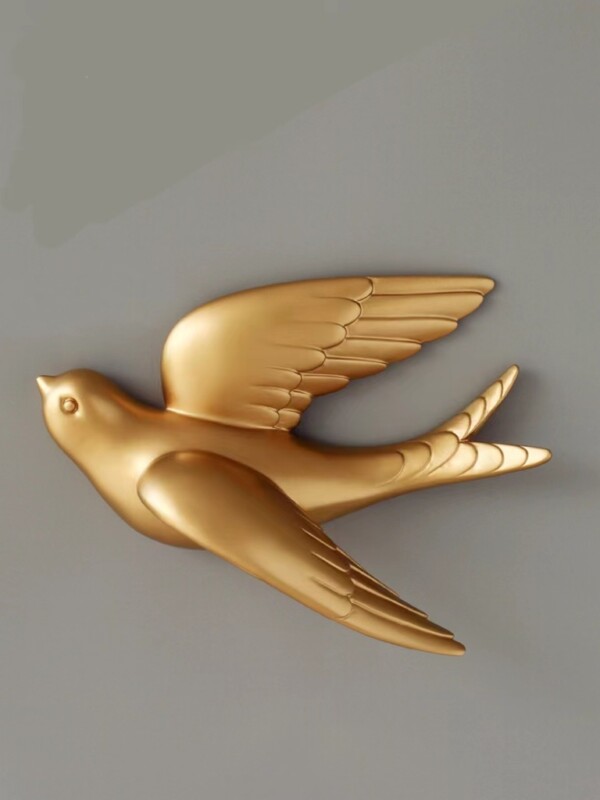 Product image for  Small Bird Wall Decoration Waterproof Moisture-proof Background Wall Hanging Decoration Non-punching 3d Animal Three-dimensional Wall Paste Home Décor 13