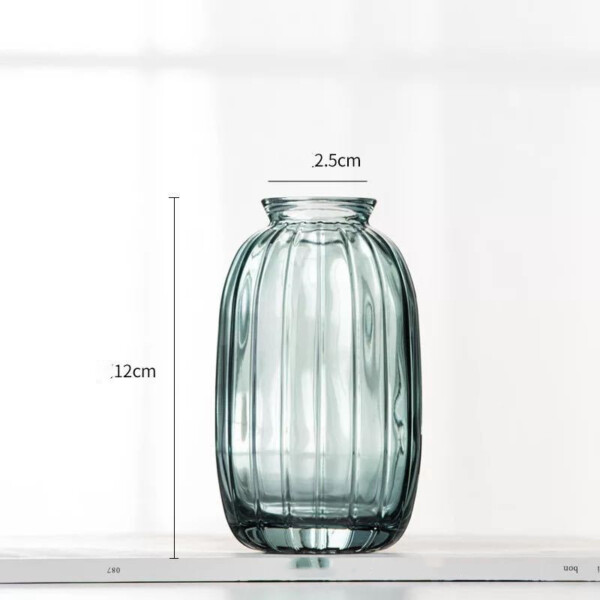 Product image for  Mini Vase Flower Transparent Color Flower Arrangement Decoration Home Décor 9