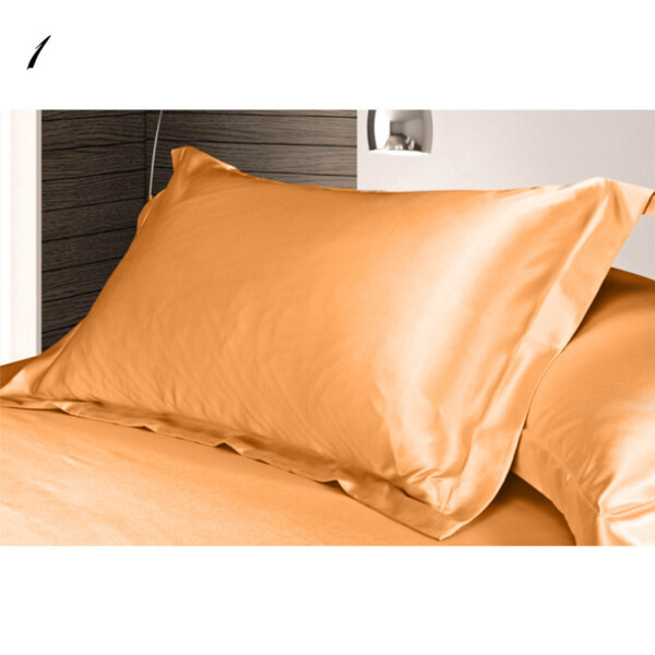 Product image for  Pure color silk single pillow case Home Décor 8