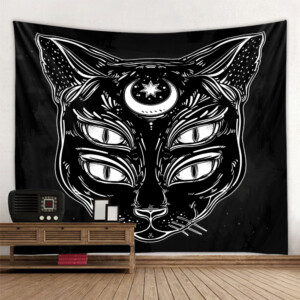 Product image for  Black And White Series Tapestry Cross-border Explosion Background Cloth Home Décor 18