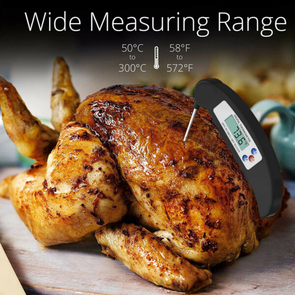Product image for  Instant-Read Meat Thermometer Digital Electronic Food Temp Kitchen Cooking Grill Kitchen & Dining 5
