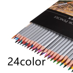 Product image for  Water-soluble Color Lead 24 Colors 36 Colors 48 Colors 72 Colors Colored Pencils Office & School Supplies 22