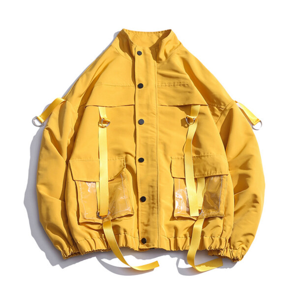 Product image for  Workwear solid color loose jacket Men's Clothing 8