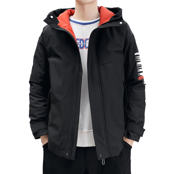 Product image for  Casual wide and short cotton coat Men's Clothing 4