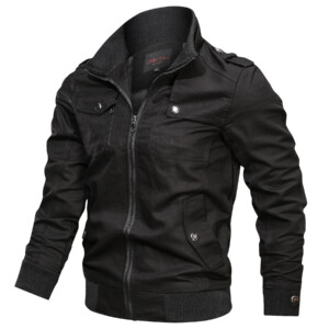 Product image for  Solid color jacket stand collar jacket men Men's Clothing 20