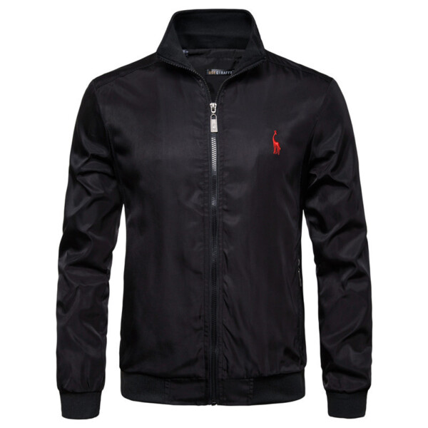 Product image for  Men’s solid color windproof jacket Men's Clothing 9