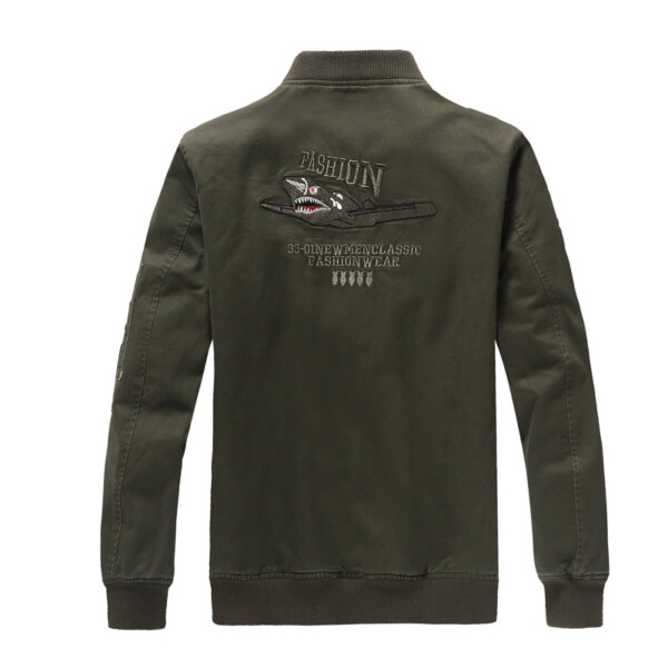 Product image for  Cross-border for Amazon AliExpress Spring and Autumn New Men’s Jacket Men’s Air Force One Jacket Men Men's Clothing 5