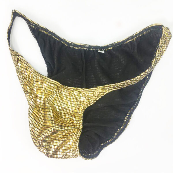 Product image for  Sexy shiny gold silver small square bronzing men’s shorts Men's Clothing 5