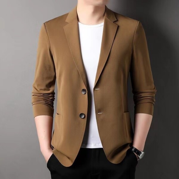 Product image for  Men’s Fashionable Lightweight Business Blazer Men's Clothing 4