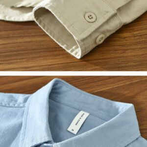 Product image for  Long Sleeve Cotton Shirt Loose Casual Men's Clothing 15