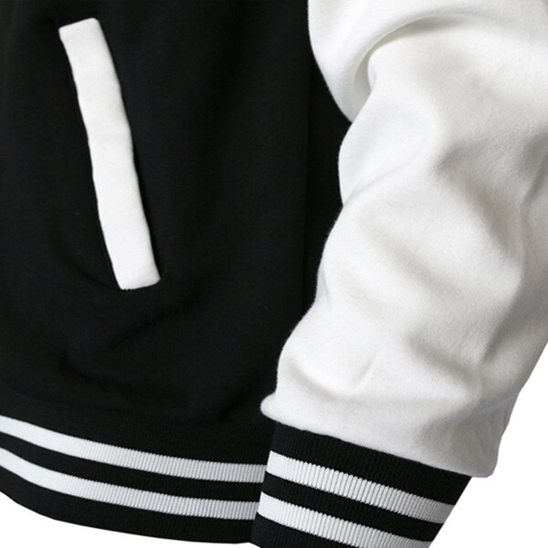 Product image for  Fleece Baseball Uniform Sweater Men's Clothing 6
