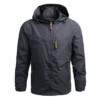 Product image for  Men’s Casual Fashion Patchwork Long-sleeved Jacket Men's Clothing 17
