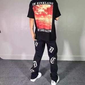 Product image for  American Zipper Street Hip-hop Velvet Trousers Men's Clothing 9