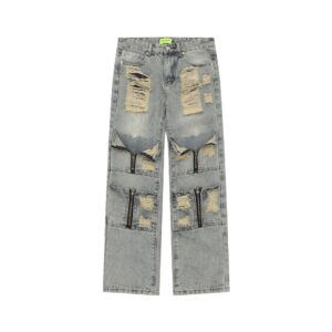 Product image for  Workwear Pocket Straight Denim Trousers Men's Clothing 13
