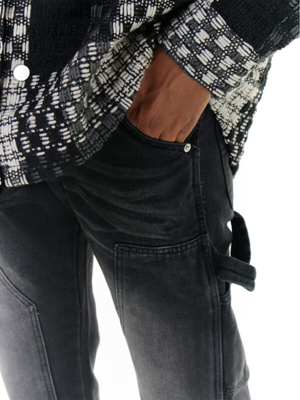 Product image for  Gradient Washed Straight Leg Pants American High Street Men Men's Clothing 8