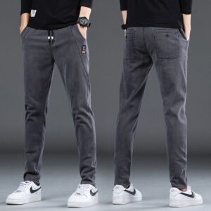 Product image for  Denim Stretch Casual Men’s Trousers Thin Men's Clothing 17