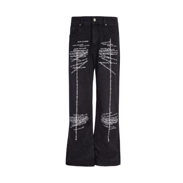 Product image for  Jeans Men And Women Fashion Brand Retro Men's Clothing 5