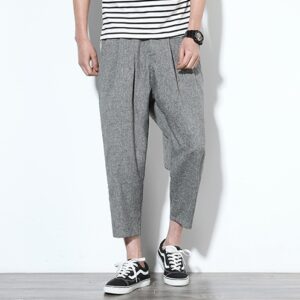 Product image for  Men’s linen harem pants Men's Clothing 17