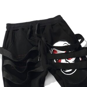 Product image for  Ribbon belt foot casual pants Slim feet sports pants national tide harem pants Men's Clothing 21