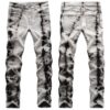 Product image for  American High Street Fashion Brand Wide-leg Denim Trousers Men's Clothing 18