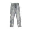 Product image for  Men’s Light Washed Loose Straight Leg Jeans Men's Clothing 16