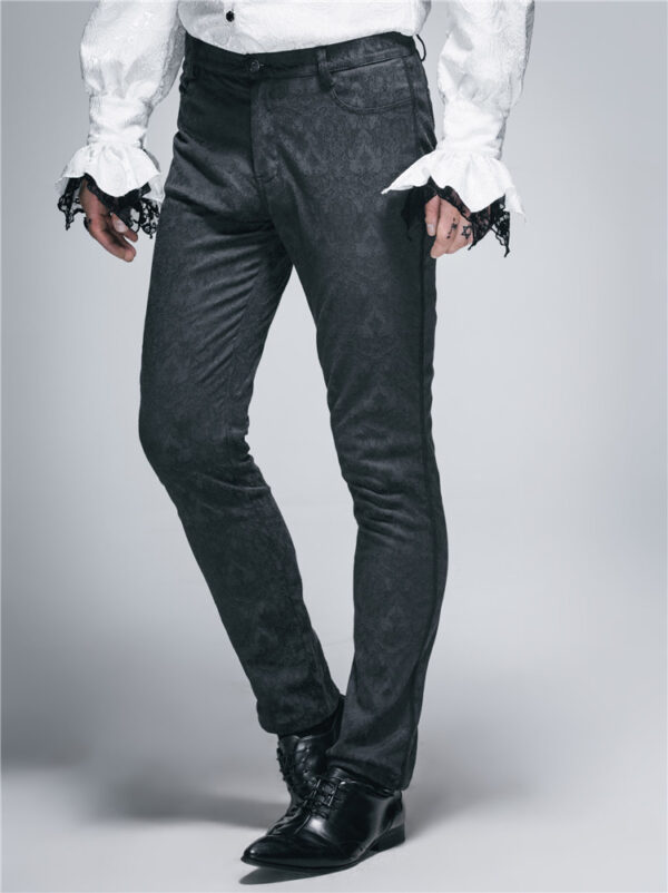 Product image for  Men’s Gothic Fashion Straight Waist Casual Pants Men's Clothing 5
