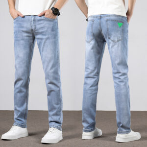 Product image for  Men’s Fashion Slim Straight Stretch Jeans Men's Clothing 13