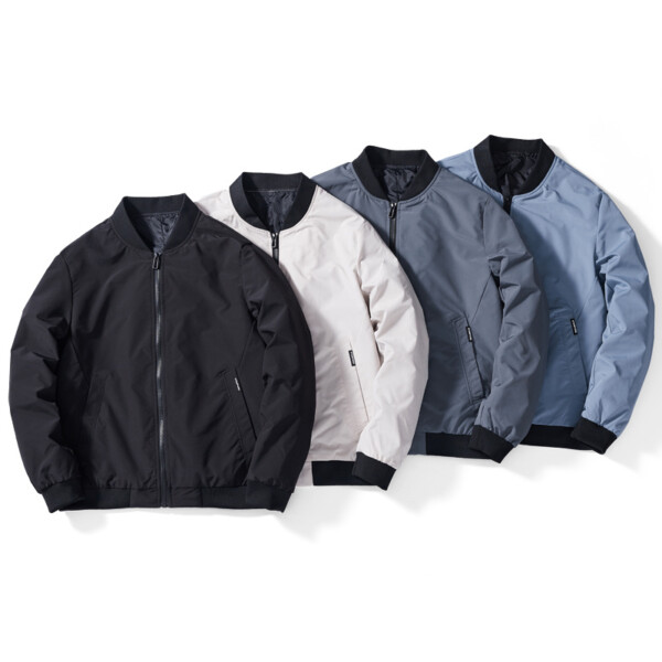 Product image for  Men’s Slim-fit Motorcycle Baseball Uniform Jacket Men's Clothing 4