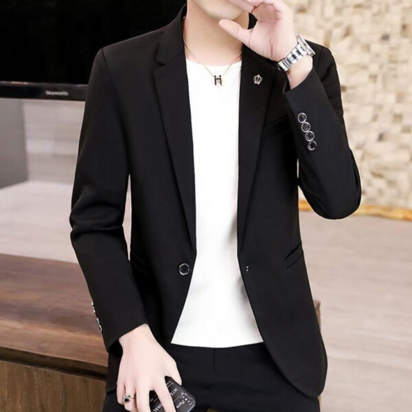 Product image for  Korean Style Trendy Handsome Slim Suit Men's Clothing 11