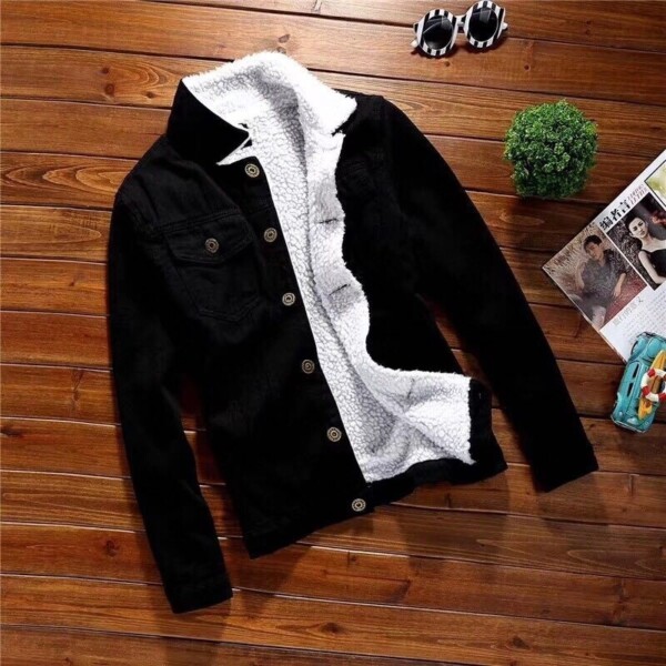 Product image for  Side Seam Single-breasted Denim Ordinary Casual Slim Fit Men's Clothing 4