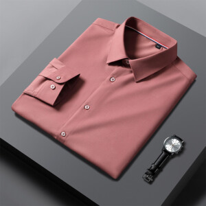 Product image for  Business Casual Men’s Long-Sleeved Shirt Men's Clothing 23