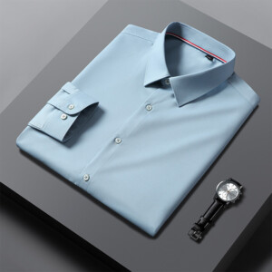 Product image for  Business Casual Men’s Long-Sleeved Shirt Men's Clothing 20