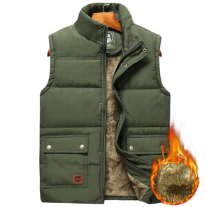 Product image for  Loose Plus Size Down Cotton Vest Men's Clothing 11