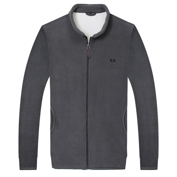 Product image for  Men’s plus fleece thick polar fleece jacket Men's Clothing 5