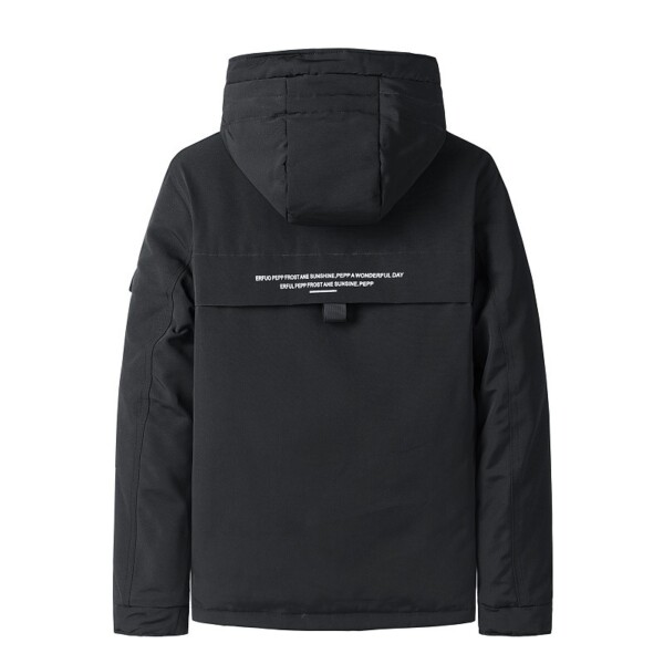 Product image for  Men’s Hooded Cotton Jacket Men's Clothing 5