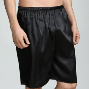 Product image for  Men’s Thin Faux Silk Home Shorts Men's Clothing 10