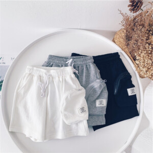 Product image for  Children’s Trendy A ll-match 3-Color Personality Work Shorts Men's Clothing 12
