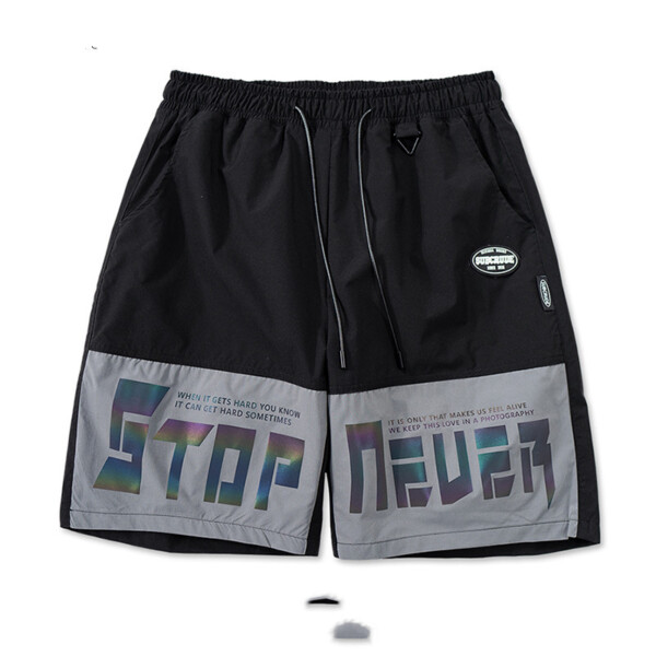 Product image for  Letter Casual Hip-Hop Street Loose Shorts Men's Clothing 6