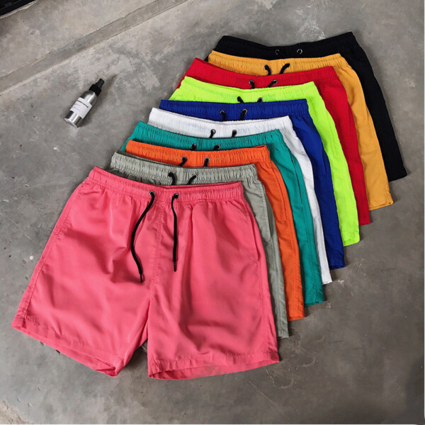 Product image for  Summer Men’s Casual Candy 5 Men’s 10 Color Beach Pants Men's Clothing 4