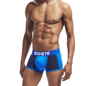 Product image for  Pure Cotton Low Waist Plain Color Boxer Shorts Men's Clothing 20