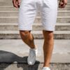 Product image for  Workwear Cropped Trousers Loose Plus Size Casual Shorts Men's Clothing 17