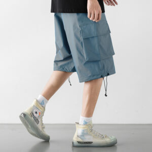 Product image for  Workwear Shorts Men’s Colorful Printing Loose Five-point Pants Men's Clothing 15