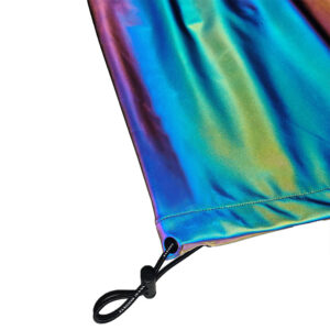 Product image for  Shorts Five-point Pants Trendy Brand Colorful Reflective Outer Wear Thin Loose Drawstring Men’s Ice Silk Pants Men's Clothing 13