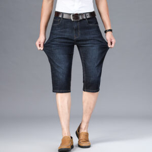 Product image for  Business High Waist Men’s Slim Cropped Trousers Men's Clothing 13