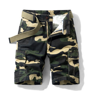 Product image for  Camouflage Overalls Five-Point Pants Loose Breathable Casual Shorts Men Men's Clothing 9