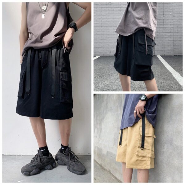 Product image for  Men’s Summer Loose Casual Five-point Shorts Men's Clothing 4