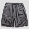 Product image for  Straight-leg Overalls Shorts Men’s Korean Five-point Casual Pants Men's Clothing 20