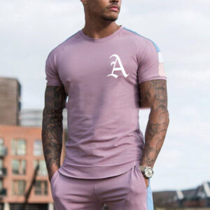 Product image for  Casual Men’s Suit European And American Fashion Sports Round Neck Top Men's Clothing 10