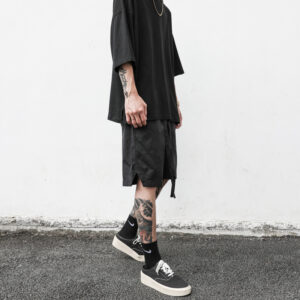 Product image for  Men’s Long Streamer Slit Phantom Loose Shorts Men's Clothing 12