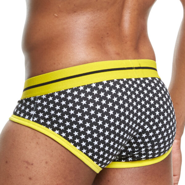 Product image for  Fashion Men’s Combed Cotton Star Briefs Men's Clothing 9